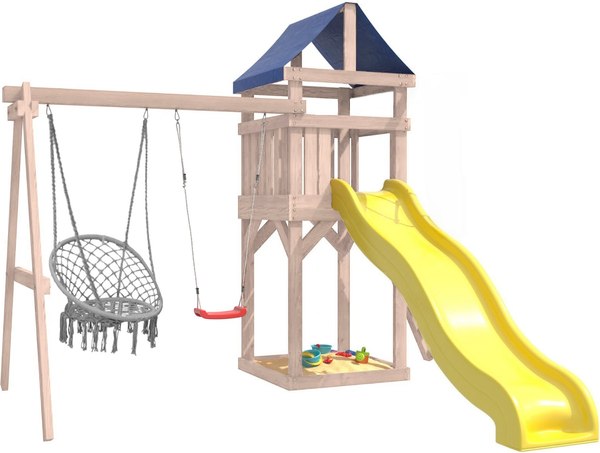 Игровой комплекс National Tree Company С качелями лодочка IgroWoods / ДКНП-2- фото