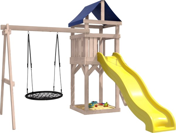 Игровой комплекс National Tree Company С качелями гнездо IgroWoods / ДКНП-12- фото