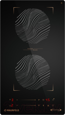 Индукционная варочная панель Maunfeld CVI292S2BBKF Inverter- фото