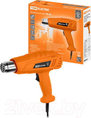 Строительный фен TDM SQ1029-0103- фото