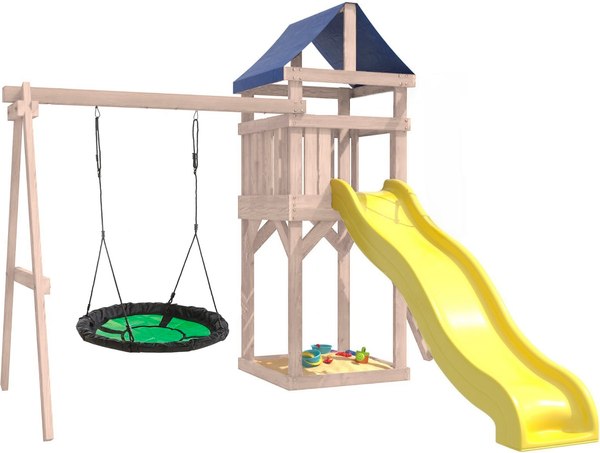 Игровой комплекс National Tree Company С качелями гнездо IgroWoods / ДКНП-4- фото