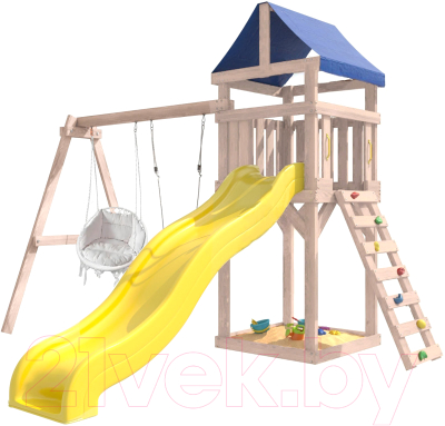 Игровой комплекс National Tree Company С качелями лодочка IgroWoods / ДКНП-10- фото2