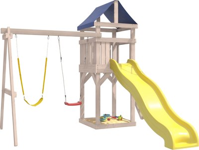 Игровой комплекс National Tree Company С гибкими качелями IgroWoods / ДКНП-11- фото