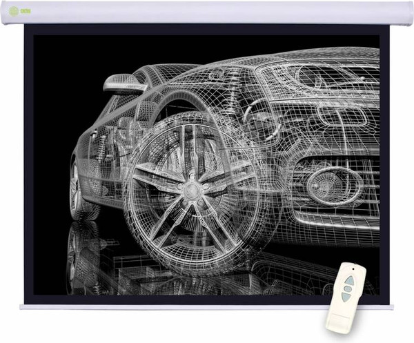 Проекционный экран Cactus Motoscreen CS-PSM-150x150- фото