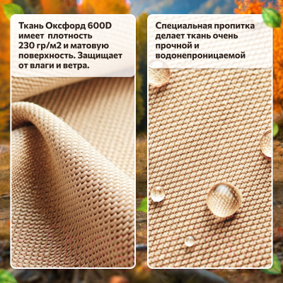 Кресло складное National Tree Company Для кемпинга / WY-5448N- фото5