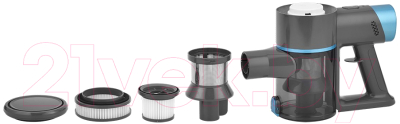Вертикальный пылесос Centek CT-2570 (серый)- фото3