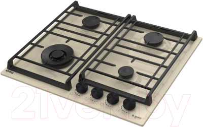 Газовая варочная панель Korting HG 6302 CTB- фото2