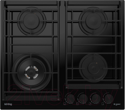 Газовая варочная панель Korting HGG 6955 CTN- фото