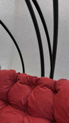 Кресло подвесное Craftmebelby Кокон Двойной Лайт с подушкой- фото3