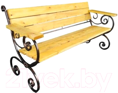 Скамья садовая Saniji С38 1700x800x900