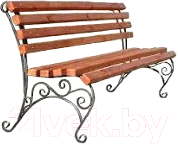 Скамья садовая Saniji С42 2000x400x900