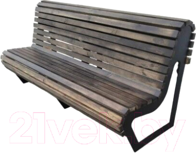 Скамья садовая Saniji С52 2000x400x1000