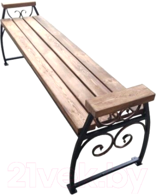 Скамья садовая Saniji С57 1700x450x450