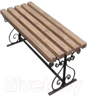Скамья садовая Saniji С68 1000x400x450