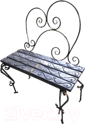 Скамья садовая Saniji Царская С73 1000x400x1100