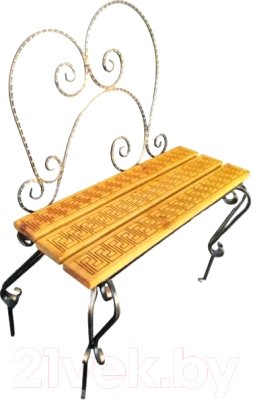 Скамья садовая Saniji Греческая С74 1000x450x1000