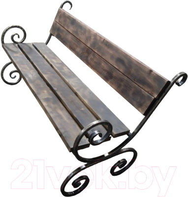 Скамья садовая Saniji Подрастайка С104 100x500x600