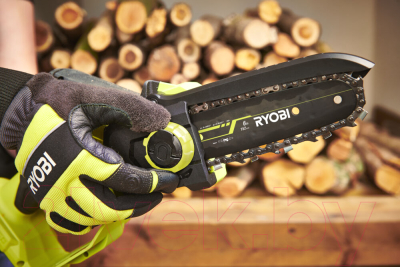 Пила цепная аккумуляторная Ryobi RY18PSX15A-0- фото10