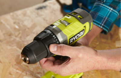 Аккумуляторная дрель-шуруповерт Ryobi HP RDD18-2C42S (5133005521)- фото2