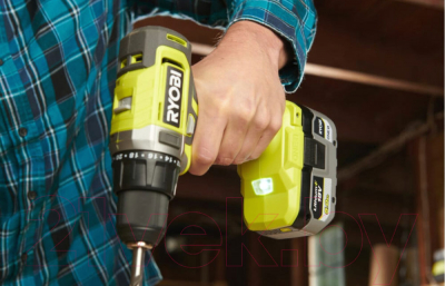 Аккумуляторная дрель-шуруповерт Ryobi HP RDD18-2C42S (5133005521)- фото3