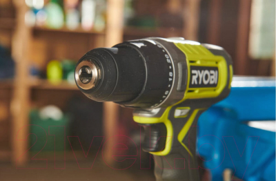 Аккумуляторная дрель-шуруповерт Ryobi HP RDD18-2C42S (5133005521)- фото7