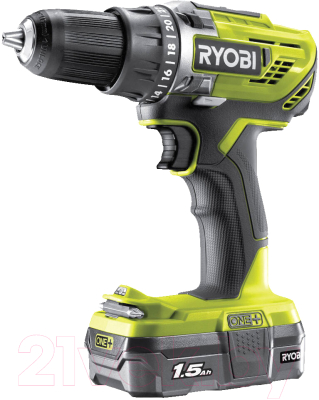 Аккумуляторная дрель-шуруповерт Ryobi R18DD3-115S (5133005301)- фото