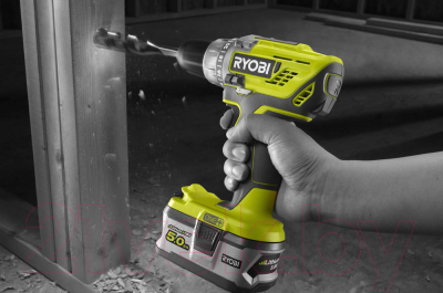 Аккумуляторная дрель-шуруповерт Ryobi R18DD3-115S (5133005301)- фото5