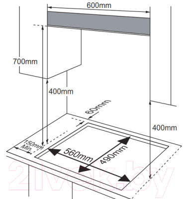 Газовая варочная панель Samsung NA64H3010AK/WT- фото6