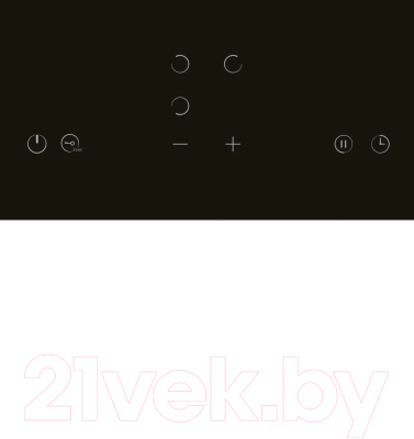 Электрическая варочная панель Lex EVH 430А BL- фото2