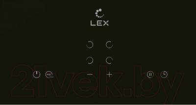 Электрическая варочная панель Lex EVH 640А BL- фото2