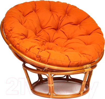 Кресло садовое Tetchair Papasan 23/01 W с подушкой- фото