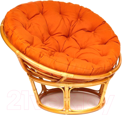 Кресло садовое Tetchair Papasan 23/01 W с подушкой- фото