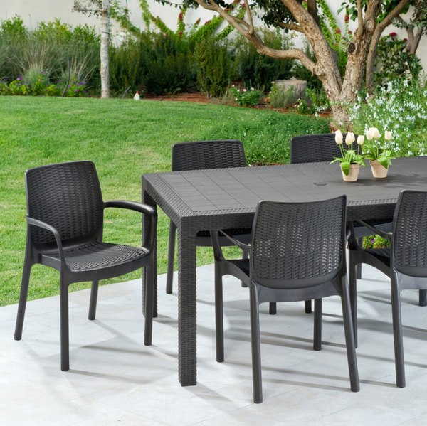 Стул пластиковый Keter Bali / 206056- фото2