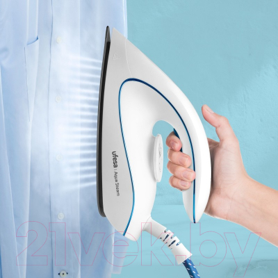 Утюг с парогенератором Ufesa Aqua Steam (белый/синий)- фото2