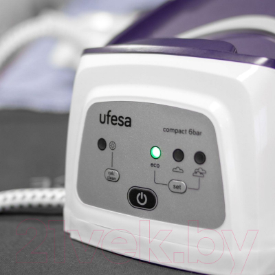 Утюг с парогенератором Ufesa PL2450 Compact (белый)- фото5