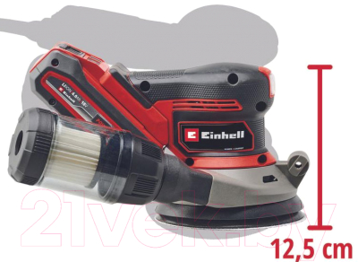 Эксцентриковая шлифовальная машина Einhell TP-RS 18/32 Li BL Solo (4462020)- фото7