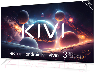 Телевизор Kivi M55UD70W- фото3