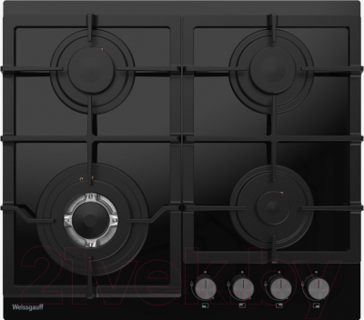 Газовая варочная панель Weissgauff HGG 641 BGV- фото