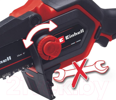 Электропила цепная Einhell GE-PS 18/15 Li BL-Solo (4600040)- фото6