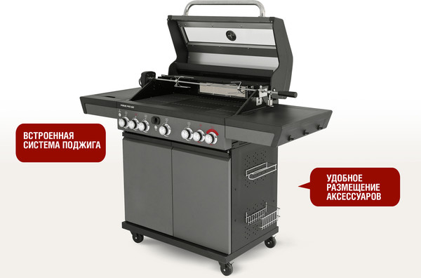 Газовый гриль Start Grill 6+1 / PRIME-PRO-610 - фото8