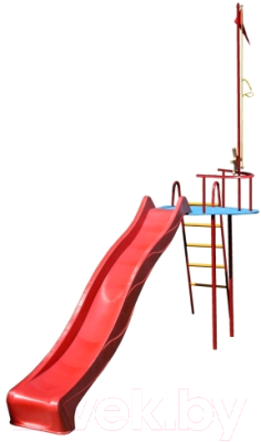 Опция к детской площадке Вертикаль Моряк с горкой- фото2