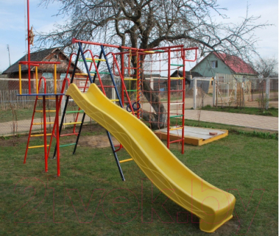 Опция к детской площадке Вертикаль Моряк с горкой- фото4
