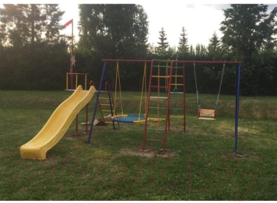 Опция к детской площадке Вертикаль Моряк с горкой- фото5