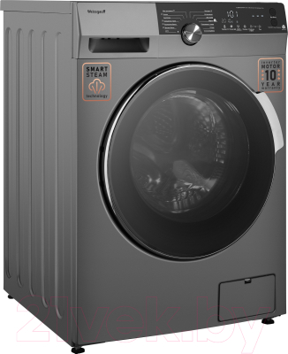 Стиральная машина Weissgauff WM 59412 DC Inverter Steam Silver- фото2