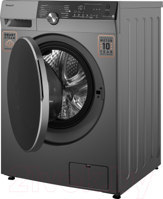 Стиральная машина Weissgauff WM 59412 DC Inverter Steam Silver- фото5