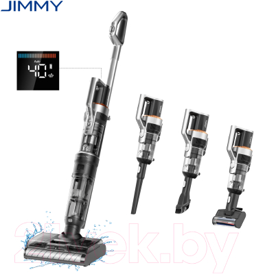 Вертикальный пылесос Jimmy HW11 Pro Max (серый/бронза)- фото3