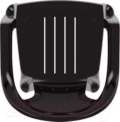 Стул пластиковый Альтернатива Плетенка / М8530- фото2