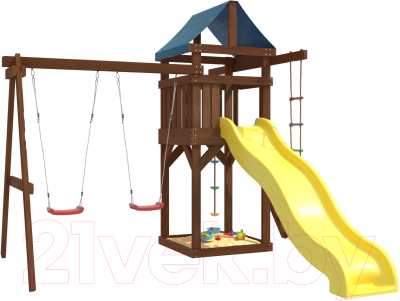 Игровой комплекс National Tree Company IgroWoods для улицы и дачи / ДП-1 Premium- фото