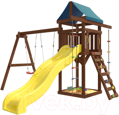 Игровой комплекс National Tree Company IgroWoods для улицы и дачи / ДП-1 Premium- фото2