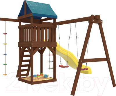 Игровой комплекс National Tree Company IgroWoods для улицы и дачи / ДП-1 Premium- фото3